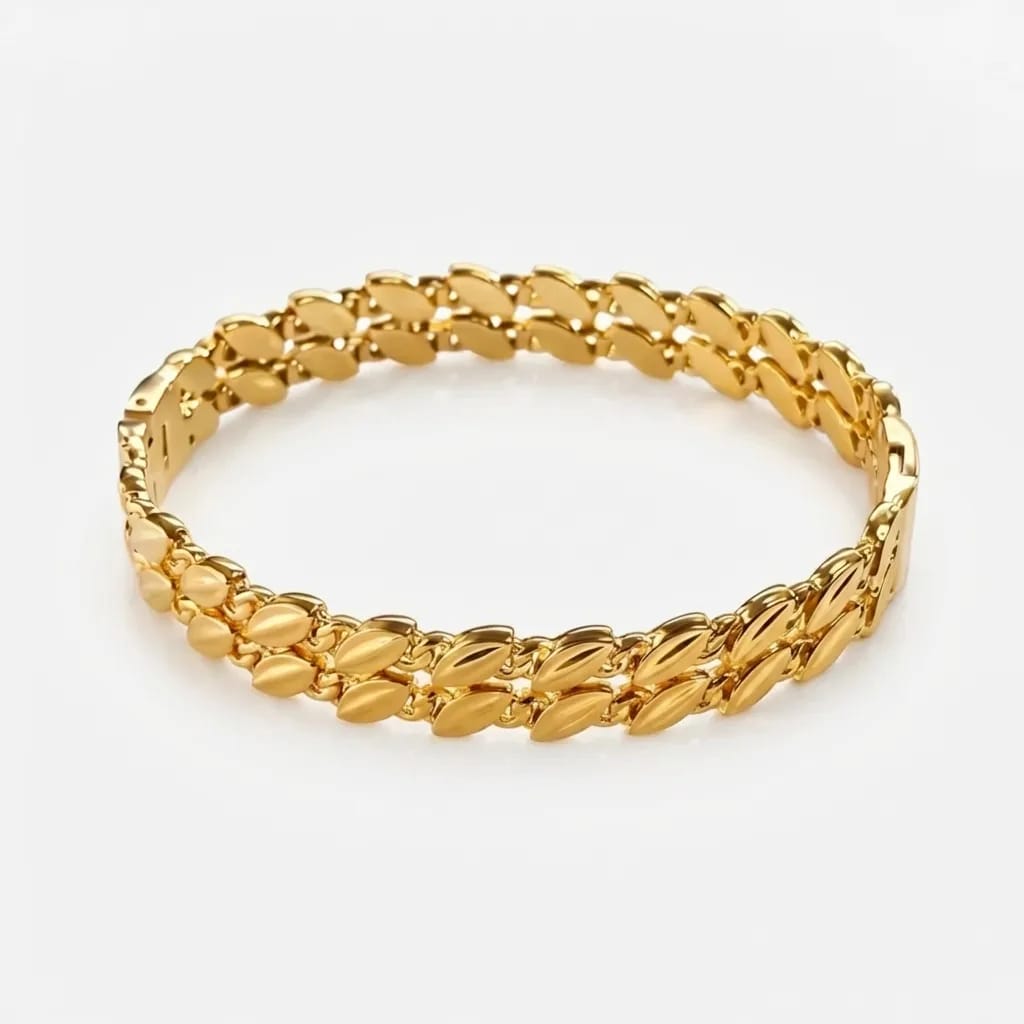 Golden Leaf Bracelet