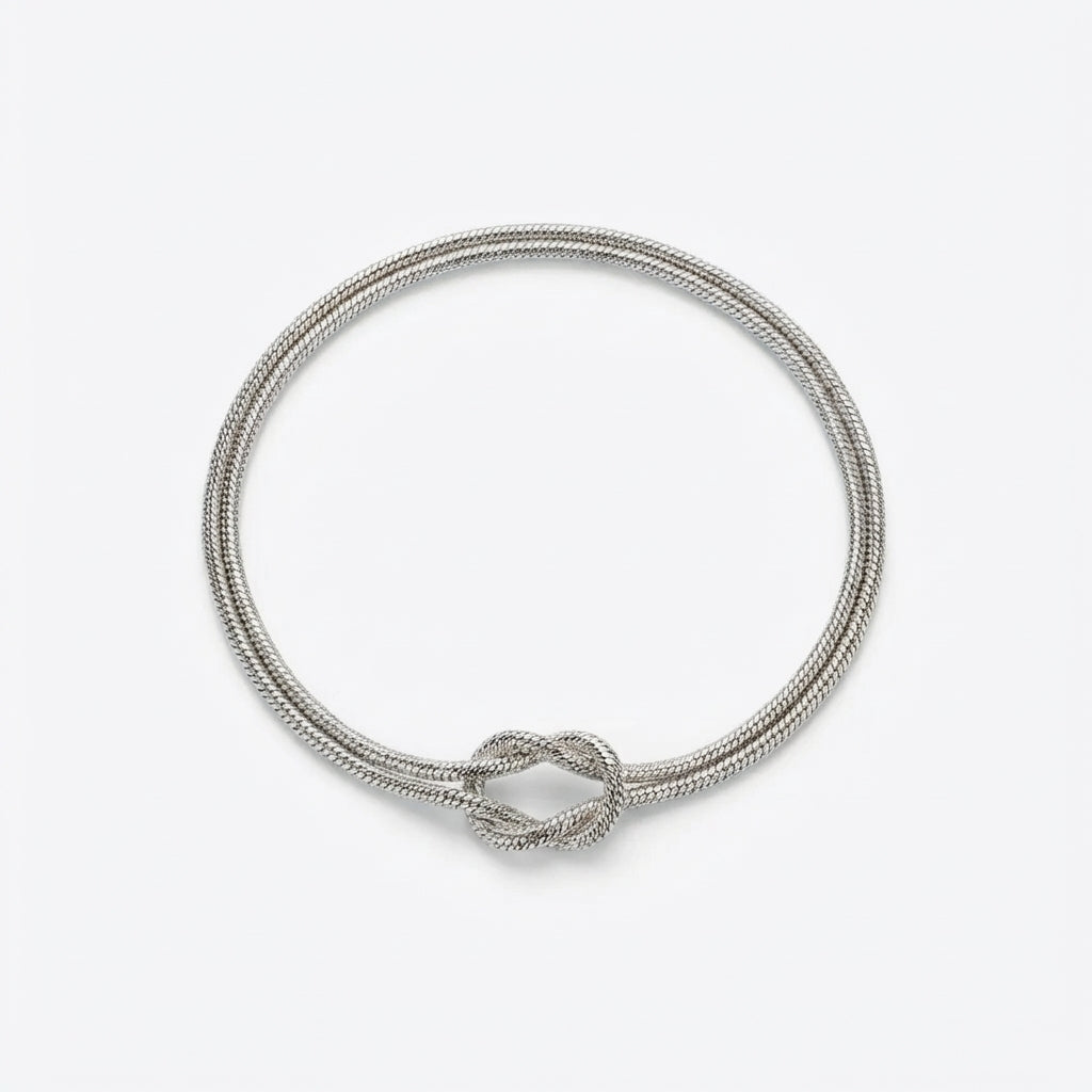 Silver Knot Bracelet
