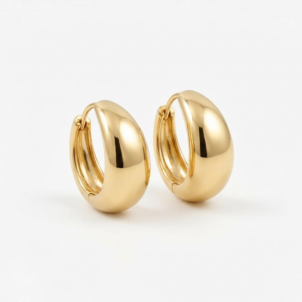 Golden Drop Earrings