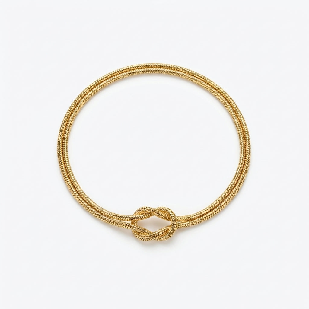Golden Knot Bracelet
